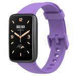 For Xiaomi Mi Band 7 Pro Solid Color Silicone Watch Band