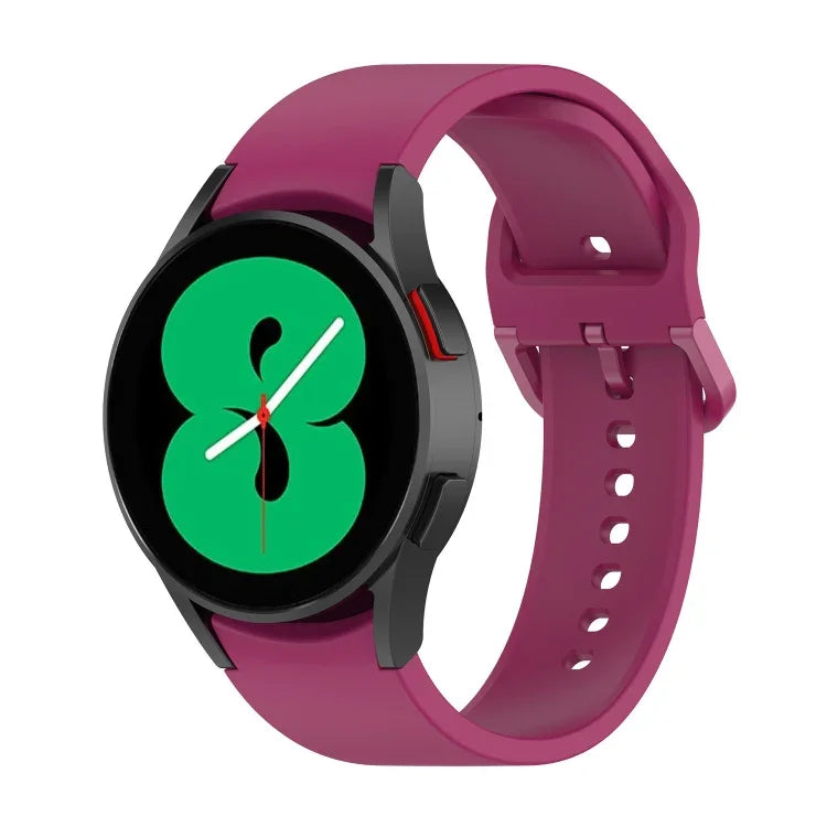 Official Silicone Watch Band, Size:L, For Samsung Galaxy Watch 5 40mm, For Samsung Galaxy Watch 5 44mm, For Samsung Galaxy Watch 5 Pro 45mm