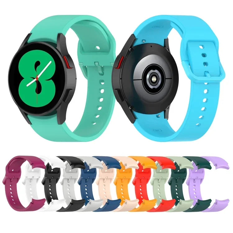 Pulseira Oficial de Silicone, Tamanho:S, Para Samsung Galaxy Watch 5 40mm, Para Samsung Galaxy Watch 5 44mm, Para Samsung Galaxy Watch 5 Pro 45mm