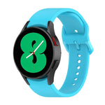 Pulseira Oficial de Silicone, Tamanho:S, Para Samsung Galaxy Watch 5 40mm, Para Samsung Galaxy Watch 5 44mm, Para Samsung Galaxy Watch 5 Pro 45mm