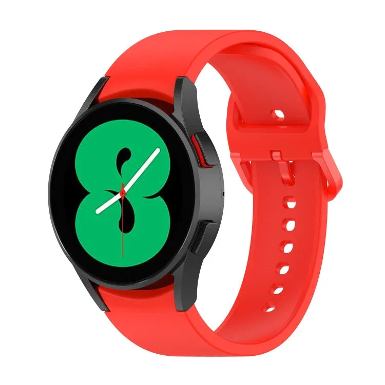 Pulseira Oficial de Silicone, Tamanho:S, Para Samsung Galaxy Watch 5 40mm, Para Samsung Galaxy Watch 5 44mm, Para Samsung Galaxy Watch 5 Pro 45mm