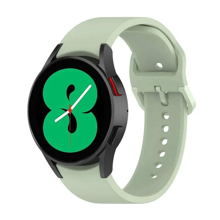 Pulseira Oficial de Silicone, Tamanho:S, Para Samsung Galaxy Watch 5 40mm, Para Samsung Galaxy Watch 5 44mm, Para Samsung Galaxy Watch 5 Pro 45mm
