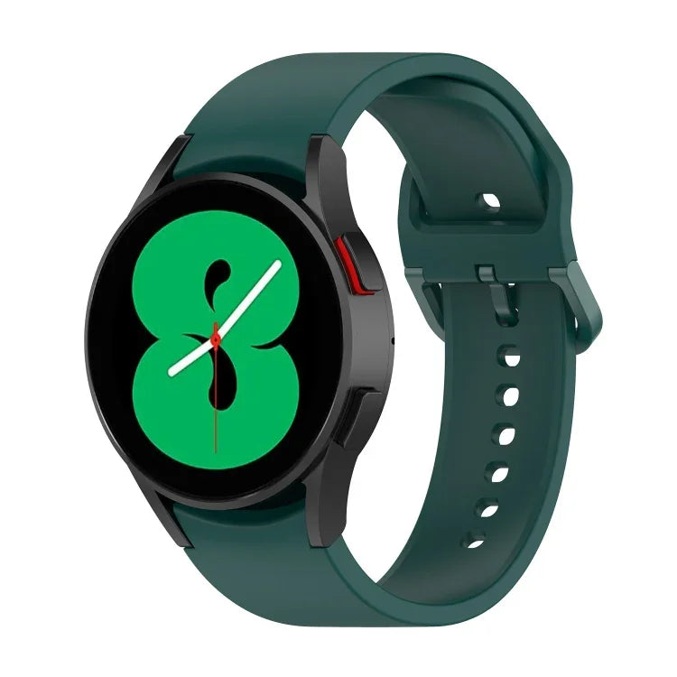 Pulseira Oficial de Silicone, Tamanho:S, Para Samsung Galaxy Watch 5 40mm, Para Samsung Galaxy Watch 5 44mm, Para Samsung Galaxy Watch 5 Pro 45mm