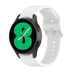 Pulseira Oficial de Silicone, Tamanho:S, Para Samsung Galaxy Watch 5 40mm, Para Samsung Galaxy Watch 5 44mm, Para Samsung Galaxy Watch 5 Pro 45mm