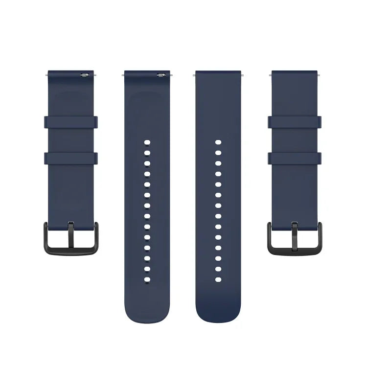Pulseira de Silicone com Cauda Redonda de 20mm, Para Samsung Galaxy Watch 5 40mm, Para Samsung Galaxy Watch 5 44mm, Para Samsung Galaxy Watch 5 Pro 45mm
