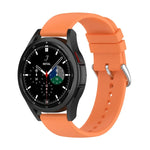 Pulseira de Silicone com Cauda Redonda de 20mm, Para Samsung Galaxy Watch 5 40mm, Para Samsung Galaxy Watch 5 44mm, Para Samsung Galaxy Watch 5 Pro 45mm