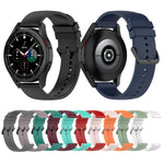 Pulseira de Silicone com Cauda Redonda de 20mm, Para Samsung Galaxy Watch 5 40mm, Para Samsung Galaxy Watch 5 44mm, Para Samsung Galaxy Watch 5 Pro 45mm