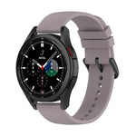 Pulseira de Silicone com Cauda Redonda de 20mm, Para Samsung Galaxy Watch 5 40mm, Para Samsung Galaxy Watch 5 44mm, Para Samsung Galaxy Watch 5 Pro 45mm