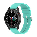 Pulseira de Silicone com Cauda Redonda de 20mm, Para Samsung Galaxy Watch 5 40mm, Para Samsung Galaxy Watch 5 44mm, Para Samsung Galaxy Watch 5 Pro 45mm