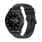 Pulseira de Silicone com Cauda Redonda de 20mm, Para Samsung Galaxy Watch 5 40mm, Para Samsung Galaxy Watch 5 44mm, Para Samsung Galaxy Watch 5 Pro 45mm