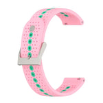 Pulseira de Silicone Colorida com Furos de 20mm, Para Samsung Galaxy Watch 5 40mm, Para Samsung Galaxy Watch 5 44mm, Para Samsung Galaxy Watch 5 Pro 45mm