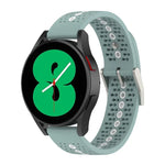 Pulseira de Silicone Colorida com Furos de 20mm, Para Samsung Galaxy Watch 5 40mm, Para Samsung Galaxy Watch 5 44mm, Para Samsung Galaxy Watch 5 Pro 45mm