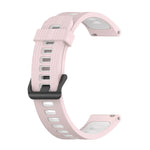 Pulseira de Silicone com Risca Bicolor de 20mm, Para Samsung Galaxy Watch 5 40mm, Para Samsung Galaxy Watch 5 44mm, Para Samsung Galaxy Watch 5 Pro 45mm
