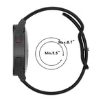 Pulseira de Silicone com Diamantes Bicolor de 20mm, Para Samsung Galaxy Watch 5 40mm, Para Samsung Galaxy Watch 5 44mm, Para Samsung Galaxy Watch 5 Pro 45mm