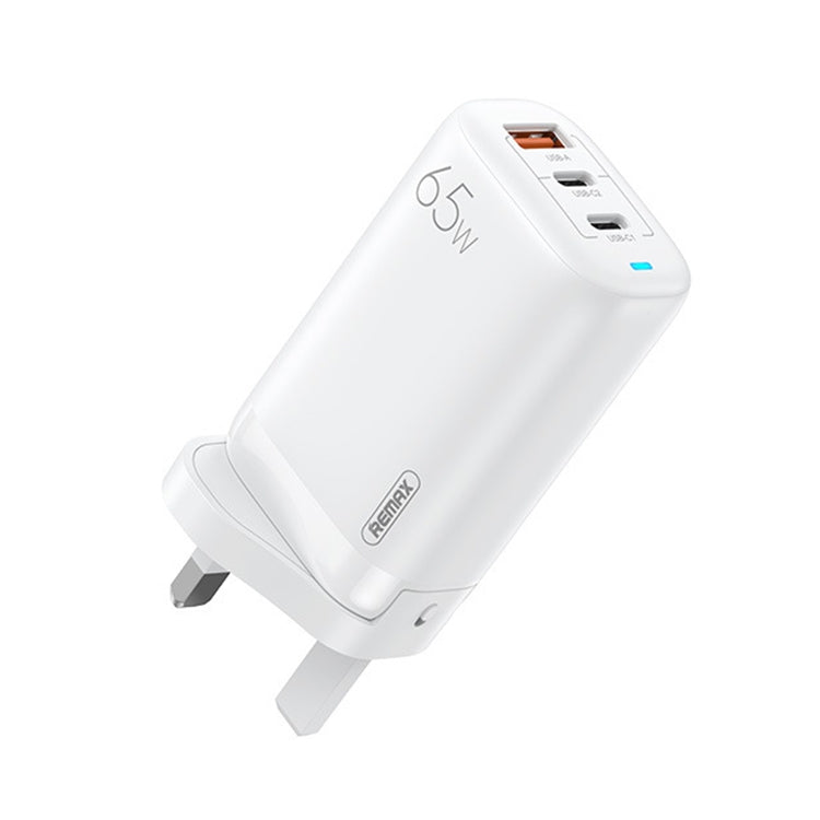 REMAX RP-U55 Territory Series Carregador Rápido 65W USB+Dupla Interface USB-C / Type-C, Ficha UE, Ficha UK, Ficha CN