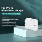 REMAX RP-U70 Jane Series Carregador Rápido 20W USB-C/Type-C PD, Ficha CN, Ficha UK, Ficha EUA