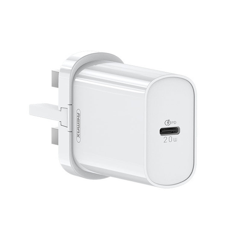 REMAX RP-U70 Jane Series Carregador Rápido 20W USB-C/Type-C PD, Ficha CN, Ficha UK, Ficha EUA