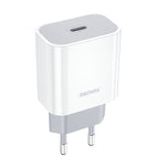 REMAX RP-U79 Speed Series Carregador Rápido 20W USB-C/Type-C Multi-Compatível, Ficha CN, Ficha UE, Ficha UK