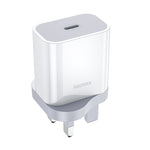 REMAX RP-U79 Speed Series Carregador Rápido 20W USB-C/Type-C Multi-Compatível, Ficha CN, Ficha UE, Ficha UK
