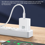 REMAX RP-U82 Carregador Rápido de Interface Dupla USB+USB-C/Type-C 30W, Ficha CN, Ficha UK, Ficha US