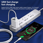 REMAX RP-U68 Conjunto de Carregador Rápido de Interface Dupla USB+USB-C/Type-C 20W, Ficha CN, Ficha EU, Ficha UK, Ficha US