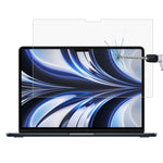Película de vidro temperado à prova de explosão 9H para MacBook Air 13,6 polegadas A2681 / A3449, 1 unidade, 2 unidades, 25 unidades