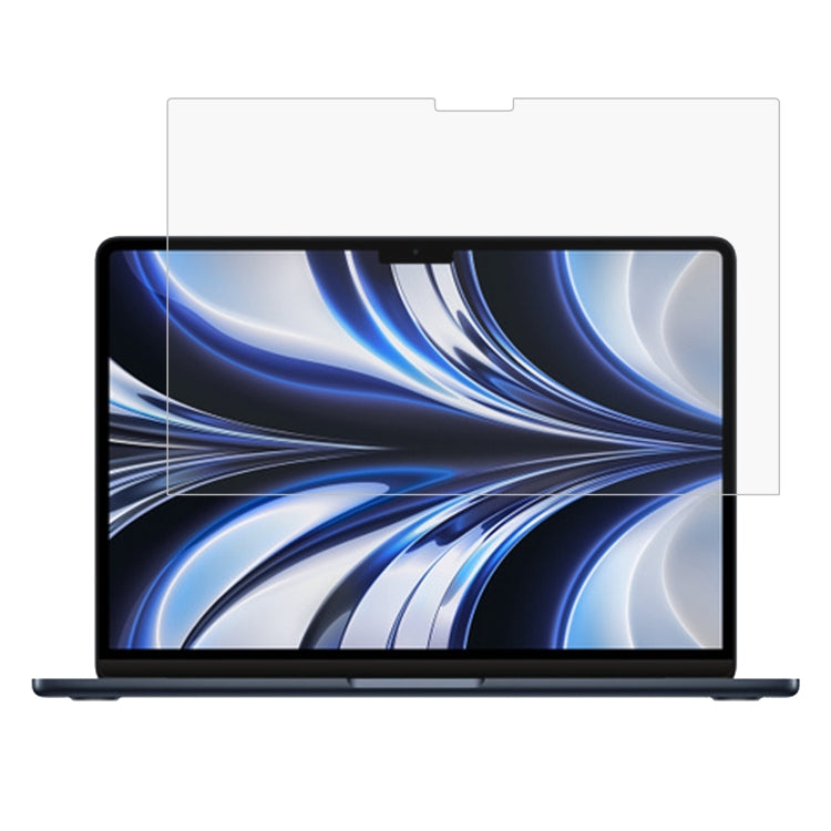Película de vidro temperado à prova de explosão 9H para MacBook Air 13,6 polegadas A2681 / A3449, 1 unidade, 2 unidades, 25 unidades
