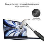 Película de vidro temperado à prova de explosão 9H para MacBook Air 13,6 polegadas A2681 / A3449, 1 unidade, 2 unidades, 25 unidades