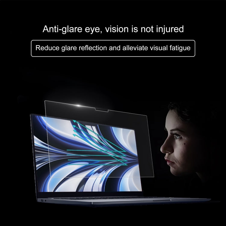 Película de vidro temperado à prova de explosão 9H para MacBook Air 13,6 polegadas A2681 / A3449, 1 unidade, 2 unidades, 25 unidades