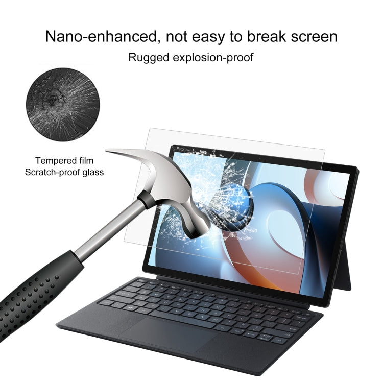 Película de vidro temperado à prova de explosão 9H para Xiaomi Book S 12.4, 1 unidade, 2 unidades, 25 unidades