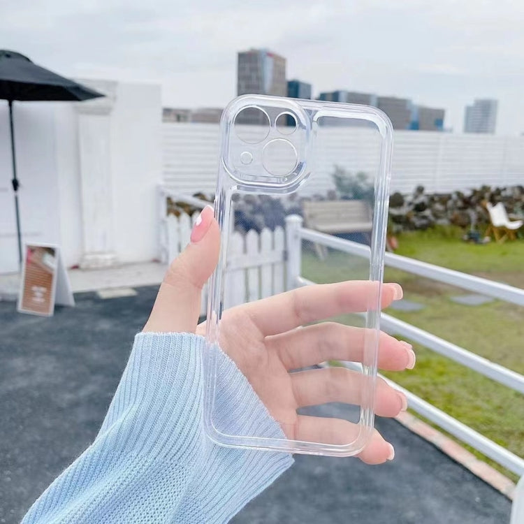 Space Fine Hole Transparent TPU Shockproof Protective Case, For iPhone 14, For iPhone 14 Max, For iPhone 14 Pro, For iPhone 14 Pro Max