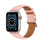 Pulseira de Couro Genuíno para Apple Watch Series, 7 45mm / 6&SE&5&4 44mm / 3&2&1 42mm, 7 41mm / 6&SE&5&4 40mm / 3&2&1 38mm