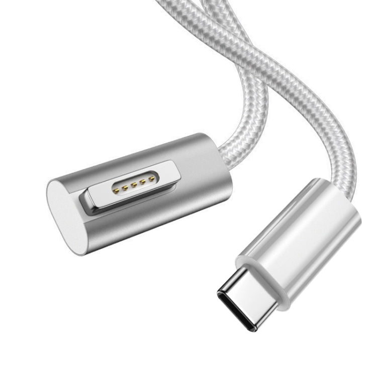 Cabo de Carregamento 100W 5 Pinos MagSafe 1 (em L) para USB-C / Type-C PD, Comprimento do Cabo: 1,8m, MagSafe 1 (em L)