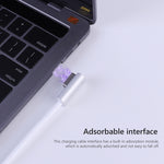 Cabo de Carregamento 100W 5 Pinos MagSafe 2 (em T) para USB-C / Type-C PD, Comprimento do Cabo: 1.8m, MagSafe 2 (em T)