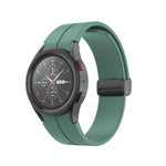Pulseira de relógio em silicone com fivela dobrável, para Samsung Galaxy Watch5 40mm / 44mm / Pro 45mm