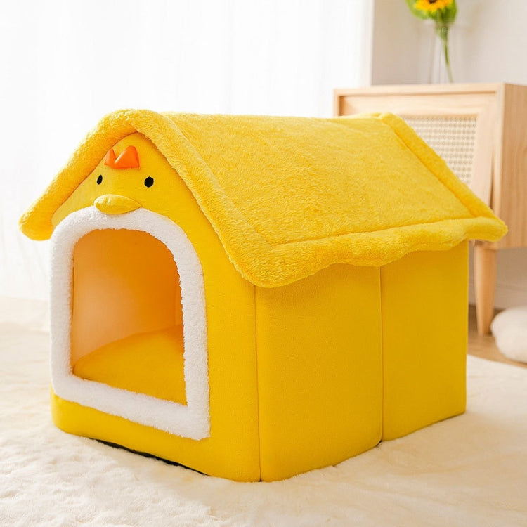 Cama para animais de estimação tipo casa universal removível e lavável para cães e gatos, S