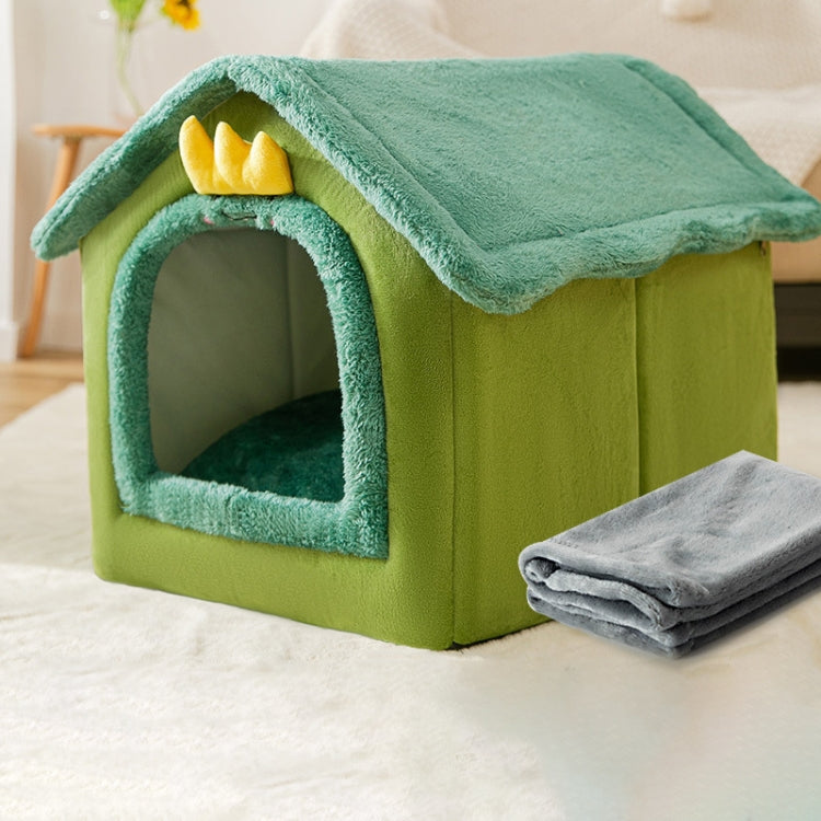 Cama para animais de estimação tipo casa universal removível e lavável para cães e gatos, S
