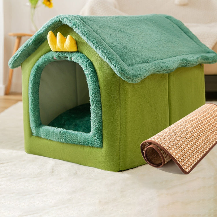 Cama para animais de estimação tipo casa universal removível e lavável para cães e gatos, S