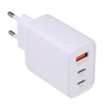 Carregador de Parede de Viagem AR-892 3 em 1 QC3.0 PD20W USB + USB-C / Tipo-C, Ficha UE, Ficha Reino Unido
