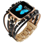 Pulseira de Joalharia para Apple Watch Series, 7 45mm / 6&SE&5&4 44mm / 3&2&1 42mm, 7 41mm / 6&SE&5&4 40mm / 3&2&1 38mm