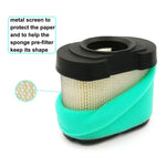 Filtro de Ar para Briggs & Stratton 792105 276890 4163205 4163206 44H777, Para Briggs & Stratton 792105
