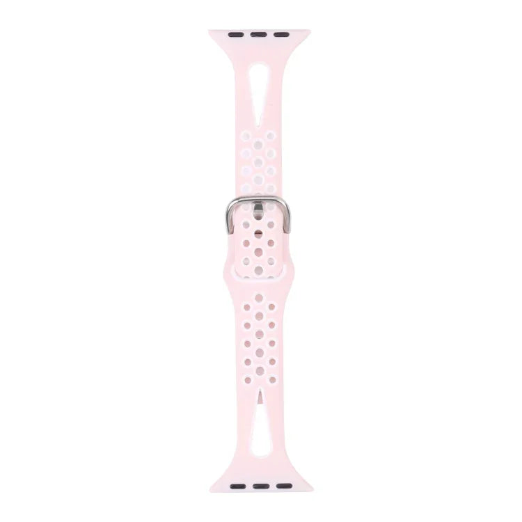Water Drop Silicone Watch Band For Apple Watch Series, 7 41mm / 6&SE&5&4 40mm / 3&2&1 38mm, 7 45mm / 6&SE&5&4 44mm / 3&2&1 42mm