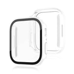 Capa Protetora Life Impermeável 2 em 1 com Estrutura em PC + Vidro Temperado, para Apple Watch Series 9 / 8 / 7 45mm, para Apple Watch Series 9 / 8 / 7 41mm, para Apple Watch Series 6 / 5 / 4 / SE 44mm, para Apple Watch Series 6 / 5 / 4 / SE 40mm