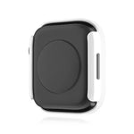 Capa Protetora Life Impermeável 2 em 1 com Estrutura em PC + Vidro Temperado, para Apple Watch Series 9 / 8 / 7 45mm, para Apple Watch Series 9 / 8 / 7 41mm, para Apple Watch Series 6 / 5 / 4 / SE 44mm, para Apple Watch Series 6 / 5 / 4 / SE 40mm