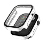 Capa Protetora Life Impermeável 2 em 1 com Estrutura em PC + Vidro Temperado, para Apple Watch Series 9 / 8 / 7 45mm, para Apple Watch Series 9 / 8 / 7 41mm, para Apple Watch Series 6 / 5 / 4 / SE 44mm, para Apple Watch Series 6 / 5 / 4 / SE 40mm