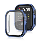 Capa Protetora Life Impermeável 2 em 1 com Estrutura em PC + Vidro Temperado, para Apple Watch Series 9 / 8 / 7 45mm, para Apple Watch Series 9 / 8 / 7 41mm, para Apple Watch Series 6 / 5 / 4 / SE 44mm, para Apple Watch Series 6 / 5 / 4 / SE 40mm