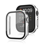 Capa Protetora Life Impermeável 2 em 1 com Estrutura em PC + Vidro Temperado, para Apple Watch Series 9 / 8 / 7 45mm, para Apple Watch Series 9 / 8 / 7 41mm, para Apple Watch Series 6 / 5 / 4 / SE 44mm, para Apple Watch Series 6 / 5 / 4 / SE 40mm