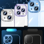 Crystal Plated High Transparency Phone Case, For iPhone 13, For iPhone 13 Pro, For iPhone 13 Pro Max, For iPhone 12 mini