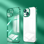Crystal Plated High Transparency Phone Case, For iPhone 13, For iPhone 13 Pro, For iPhone 13 Pro Max, For iPhone 12 mini