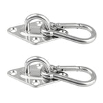 Gancho de Teto para Saco de Areia Suporte para Baloiço de Alta Resistência, 2 PCS Aço Inoxidável 304 5mm, 2 PCS Aço Inoxidável 316 5mm, 2 PCS Aço Inoxidável 304 6mm, 2 PCS Aço Inoxidável 316 6mm, 2 PCS Aço Inoxidável 304 8mm, 2 PCS Aço Inoxidável 316 8mm